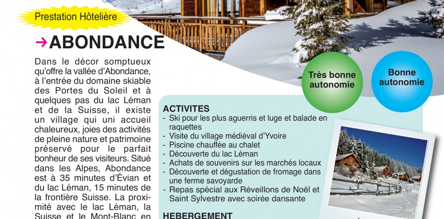 Haute-Savoie, Abondance